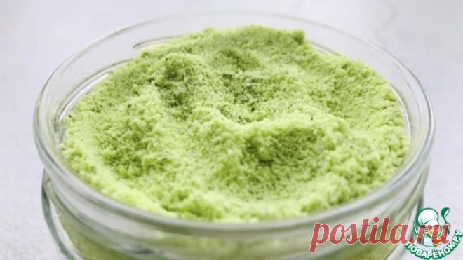 Соль с петрушкой Кулинарный рецепт