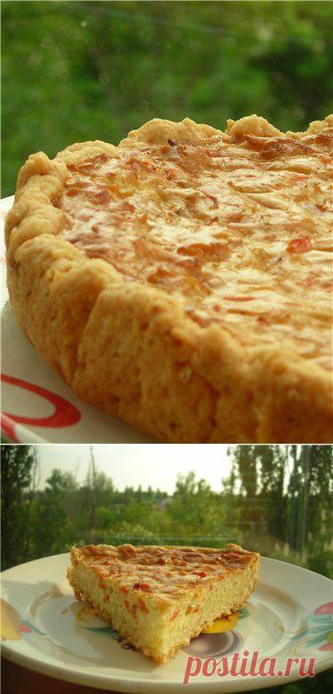 Луковый пирог.