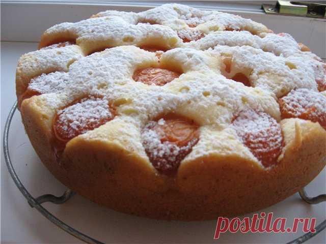" Июльский" кекс с абрикосами