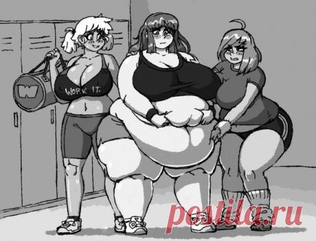 Фитоняшки в моем зале / Спорт Сильных!