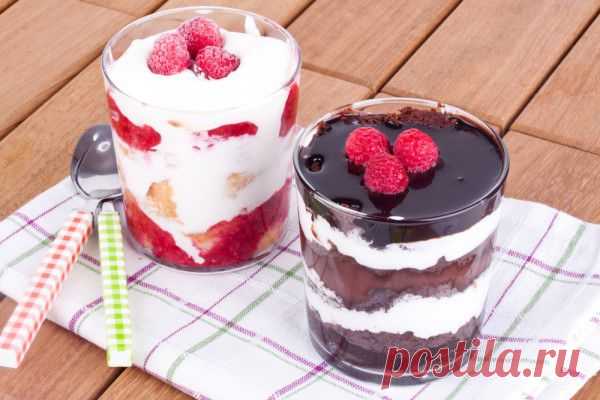 Трайфл: Секреты слоеного английского десерта | Четыре вкуса