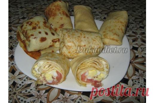 Блины на кефире без отрубей

=  Яйцо - 1 шт.,
кефир или йогурт (0%) - 2 ст. л.,
кукурузный крахмал - 1 ст. л.,
сах.зам и соль по вкусу.

Все ингредиенты тщательно смешиваем, разогреваем сковородку с антипригарным покрытием и выпекаем блинчики.

Для начинки можно использовать отварные яйца и мелко порезанную соленую форель.