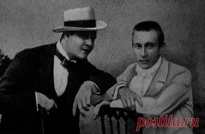 Ф.И. Шаляпин и С.В. Рахманинов.