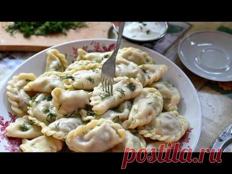 Такое тесто я готовил впервые! Картофельные вареники с мясом.