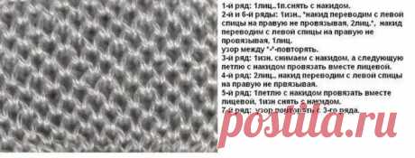 узор соты спицами схемы и описание: 2 тыс изображений найдено в Яндекс Картинках