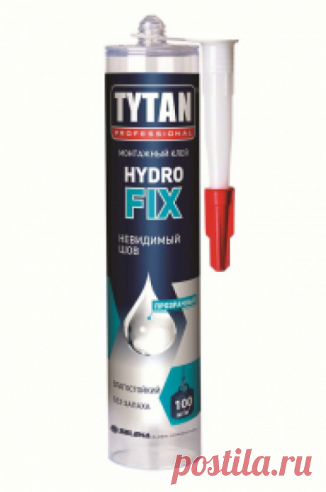 Монтажный Клей HYDRO FIX - Tytan Professional Общестроительный прозрачный клей на водной основе. Предназначен для интерьерных работ, при склеивании пористых материалов, подходит и для наружных работ. Характеризуется хорошей адгезией к пористым поверхностям (древесина, камень, керамика, бетон) и пластикам (твердый ПВХ, пенополистирол, пенополиуретан).