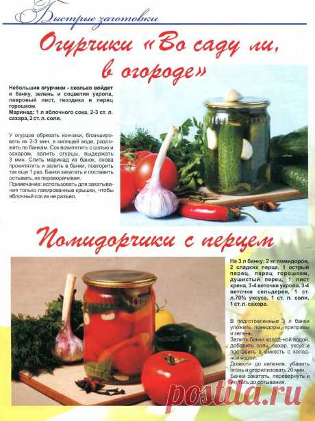 Коллекция рецептов