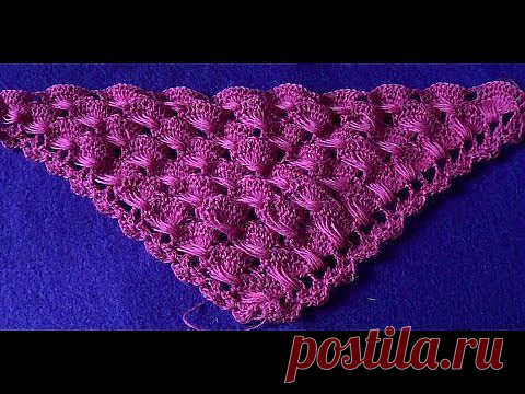 Красивый узор для шали - дополнения