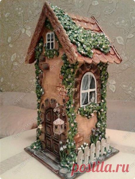 Создаем миниатюрный домик из картона своими руками