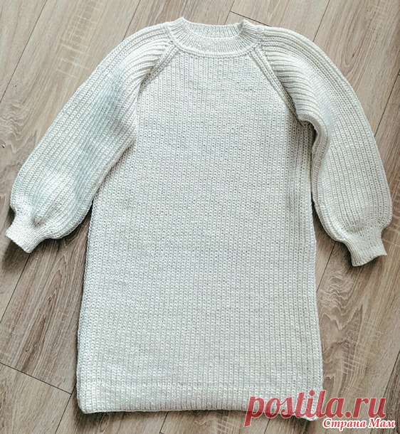 Платье-свитер 