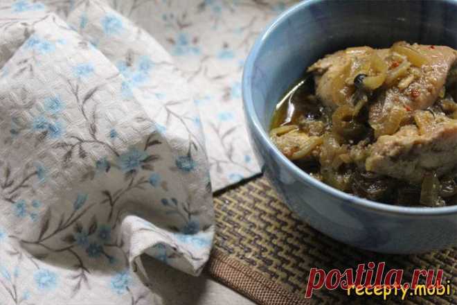 Куриные бедра в пиве в духовке