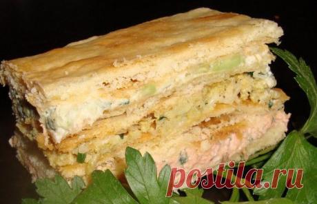 Закусочный торт "Праздничный"