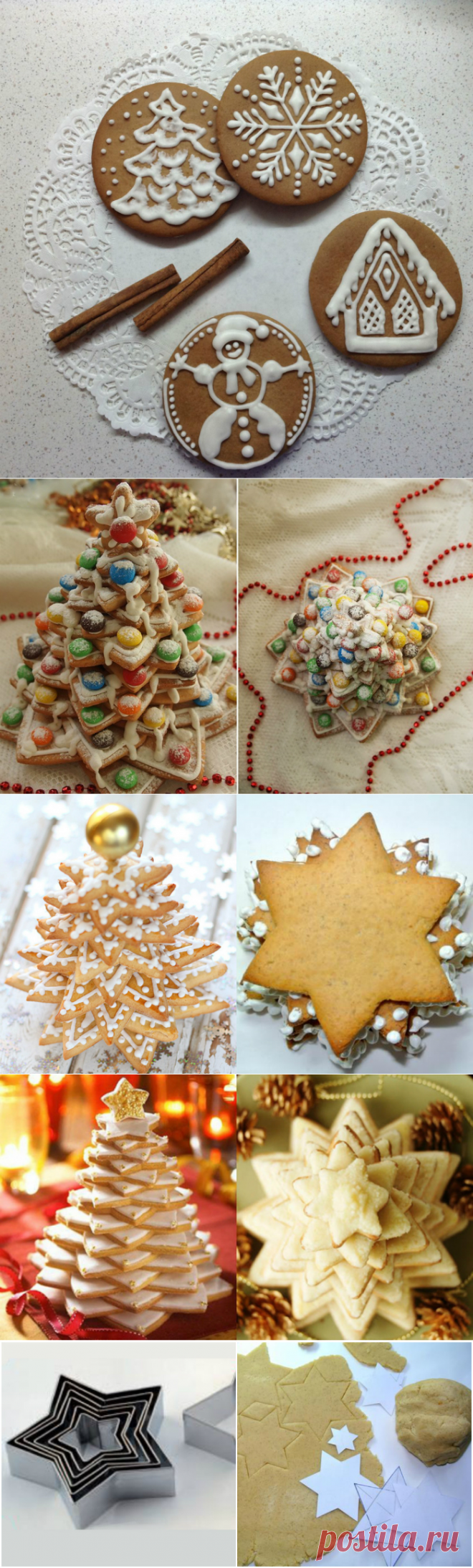Нарядная елка из ароматных пряников — неожиданный и оригинальный подарок! — Вкусные рецепты