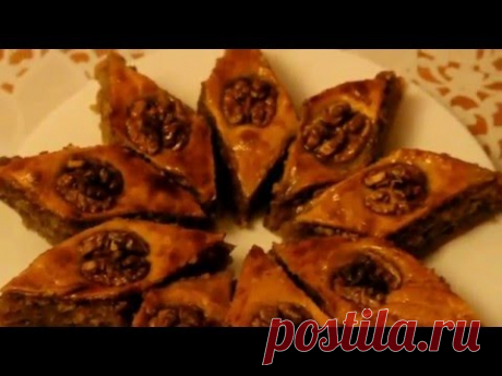 Как приготовить ПАХЛАВУ вкусно и просто