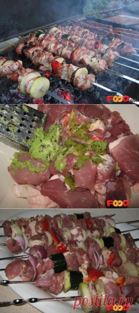 Шашлык из свинины с киви - Кулинарные рецепты на Food.ua