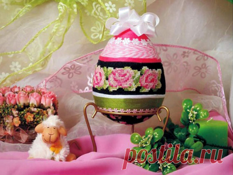 Вышивка. Пасхальные сувениры. Схемы