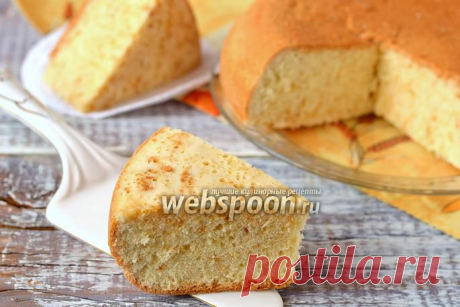 Бисквит «Маргарита» в мультиварке на Webspoon.ru