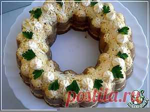 Закусочный торт "Фантазия" - кулинарный рецепт