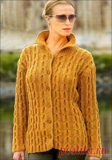 Жакет. Спицы.