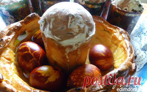 Пасхальный кулич "Идеальный" | Кулинарные рецепты от «Едим дома!»