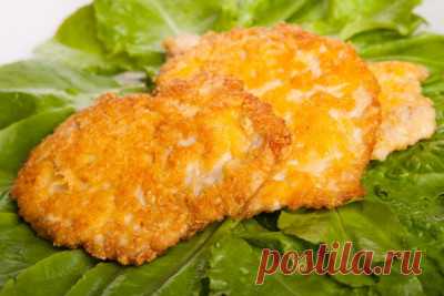 Куриные отбивные с сырной корочкой - Мясные блюда