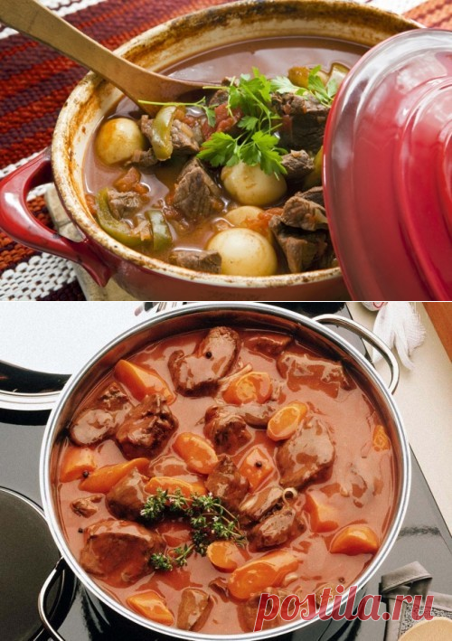 Тушеное мясо – блюда для любимых мужчин / Простые рецепты