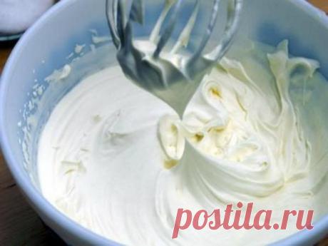 Густой крем для торта.