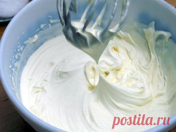 Густой крем для торта.
