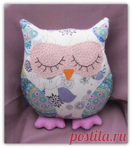 owl crafts | Songbird, Owl Cushion. - Folksy | Craft Juice #owl_crafts_sewing