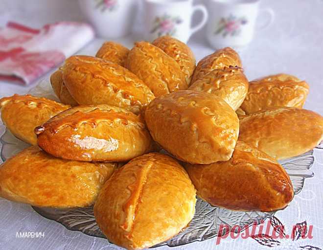 Пирожки как пух с вишней