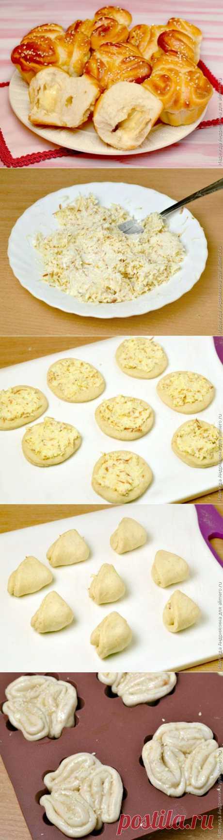 Сырные булочки с кунжутом / Рецепты с фото