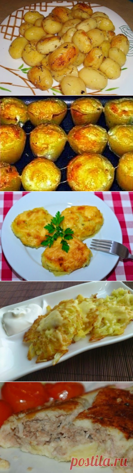 Лучшие кулинарные рецепты: Блюда из картофеля