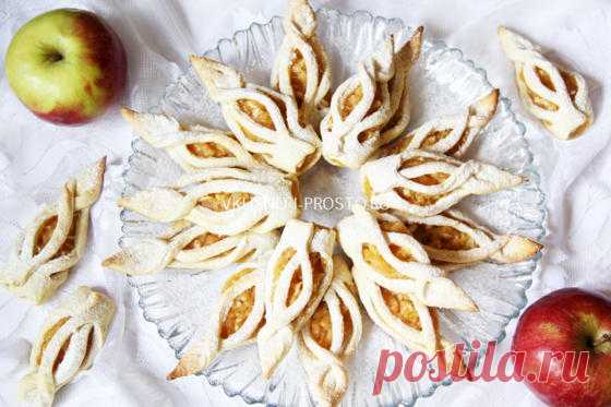 Печенье с яблоками “Башмачки”