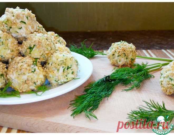 Шарики из куриной грудки с сыром – кулинарный рецепт