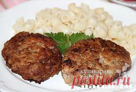 Куриные котлеты с потрошками.