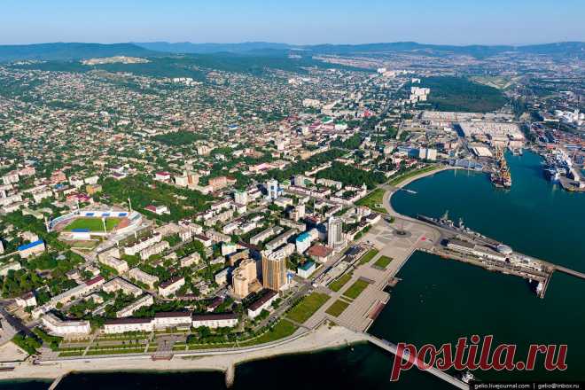 Новороссийск с высоты птичьего полета - Наука и жизнь