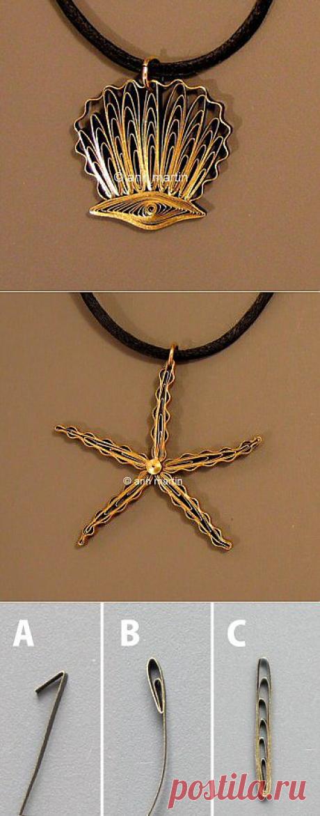 Золотой квиллинг. МК.