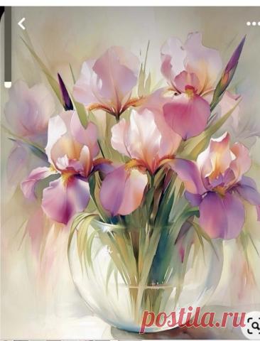 Пин на доске яИРИСИКИ