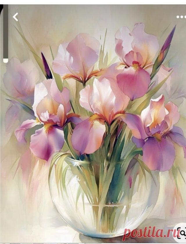 Пин на доске яИРИСИКИ