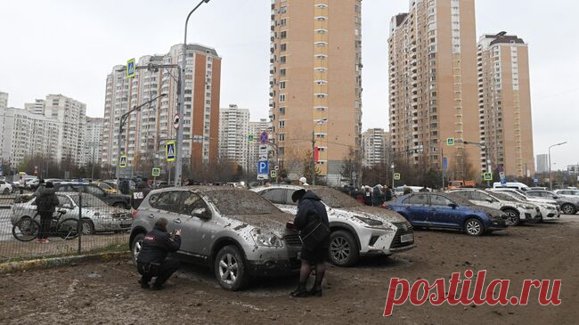 Число поврежденных машин при падении опоры в Красногорске выросло до 145