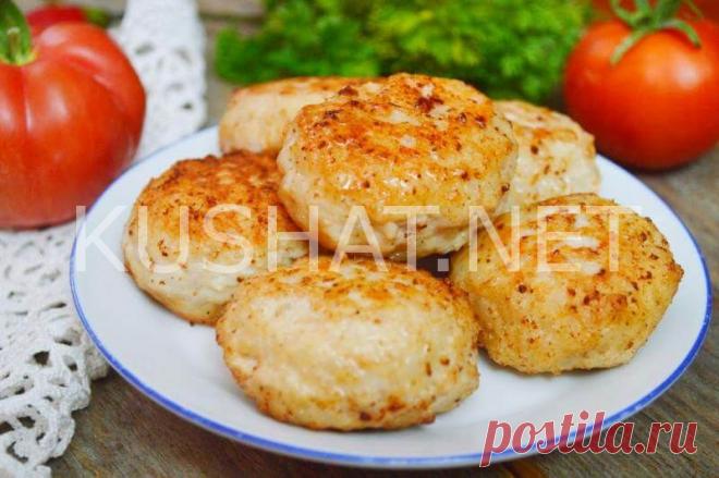 Куриные котлеты с кабачком. Пошаговый рецепт с фото - Кушать нет