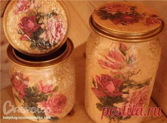 декупаж банок: 13 тыс изображений найдено в Яндекс.Картинках