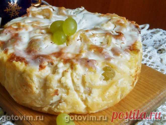 Творожная запеканка с макаронами и виноградом. Рецепт с фото / Готовим.РУ