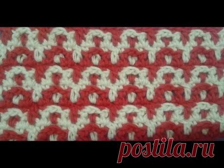 DIY CROCHET PONTO 3D MULTICOLORIDO 4 HD