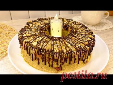 ТОРТ ПАНЧО С БАНАНОВЫМ КРЕМОМ