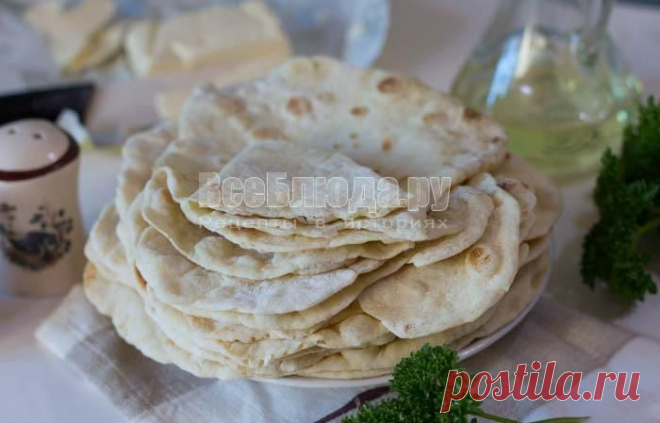 Лаваш на кефире (на сковороде) - и быстро, и просто, и вкусно, и аппетитно!