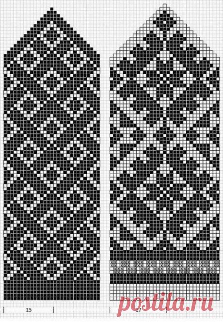 Узоры для вязания жаккардом