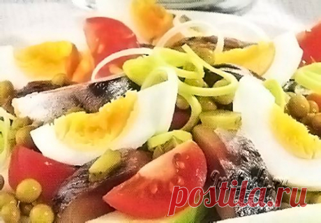 Салат со скумбрией | Советы для женщин