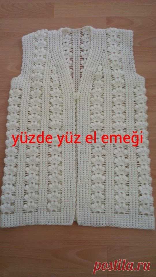 Жакет ажурный