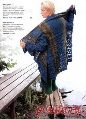 Подборка моделей кардиганов-прямоугольников с рукавами!.